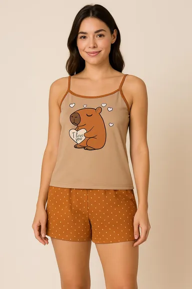 Baby Doll Capivara