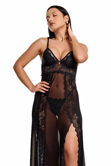 Camisola Longa Tulle