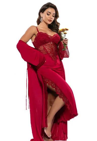 Robe Longo de Microfibra